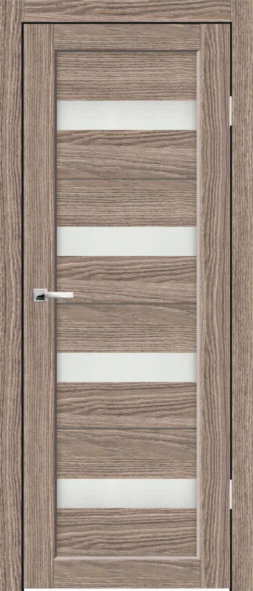 ДверьмежкомнатнаяАдажиоЕльСатинБелыйЭкошпонСинержидвустворчатая